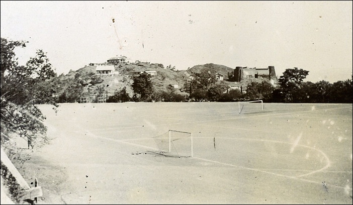Sports ground of old fort.